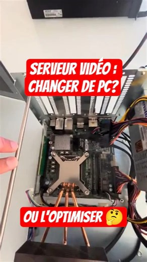 📺 Easy Multi Display 📺 on Instagram: "🔧 Optimisation d'un mur d'images : i5 → i7 + 8 → 16 Go RAM pour quelques euros ! Je démonte pour vous montrer ce qu’on a modifié dans ce sublime serveur vidéo Datapath à la pointe de la tech, facturé 20k en 2022 : - Microprocesseur passé de i5 à i7 7700. - RAM augmentée de 8 à 16 Go. D'après benchmark performance X2 pour 70 €.🎉 Sur cette carte mère de type mini-PC, on trouve : - Le processeur, - Les barrettes de RAM, - Et via une extension PCI Express : 