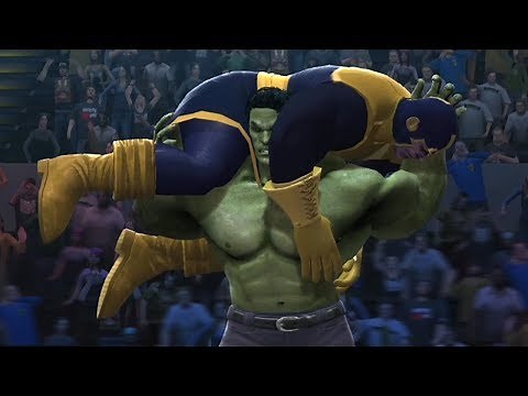 HULK VS THANOS - WWE INFINITY WAR BATTLE