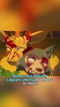 The wolf almost died. #anime #animerecap #beastars