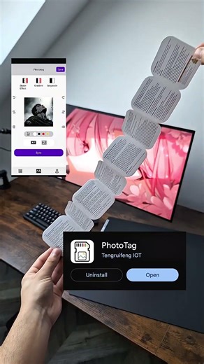 customizable photo tracker I can track wherever my pc is 🫣#tracker #pc #tech #compsetup #desksetup