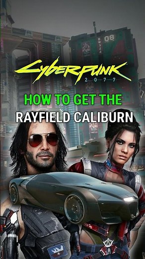 FREE Rayfield Caliburn in Cyberpunk 2077 - Fastest Car Guide! #cyberpunk2077 #guide #free #car