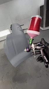 Not a red tri stage but it looks vibrant like one •Link in bio to visit my online store•#paint #bodyshop #bluecollar #painting #satisfying #autobody #car #truck | Inline Paint & Body