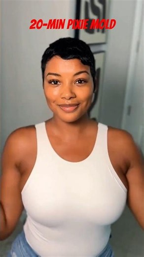How To Mold A Pixie Cut In 20 Minutes 🔥 Quick & Easy Tutorial