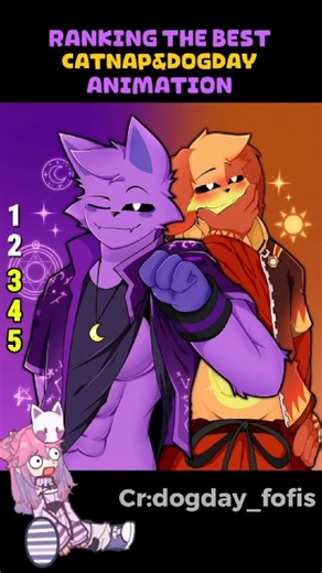 Ranking The Best Catnap&Dogday Animation #poppyplaytimechapter5 #shorts #gaming #tweening