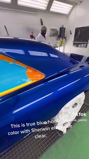 66 Chevelle Final Paint Job with House of Kolor True Blue Color | SWRefinish