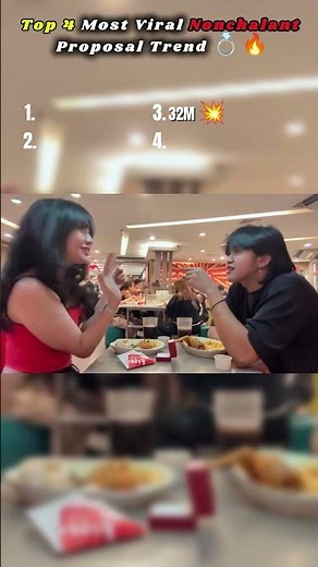 Top 4 Most Viral Nonchalant Proposal Trend 💍🔥