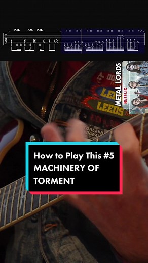 How to Play Machinery of Torment by Skullflower | Metal Lords Tutorial