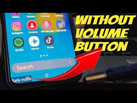 💯 How to disable safe mode in android Samsung without volume button