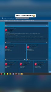 STEAM REVIEWS "TARKOV" 😭 #EscapeFromTarkov #tarkov #eft | Talib.k