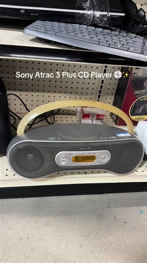 Thrilling Thrift Finds: Sony CD Player Discovery