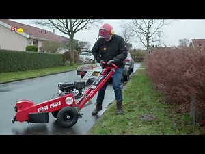 Rogneuse de souches, dessoucheuse thermique, grignoteuse de souches FSI B21