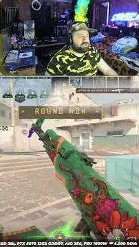 tec 9 full eco ace vs cheater insane mindgames and reflexes #cs2 #dust2 #ace #tec9 #hellcase