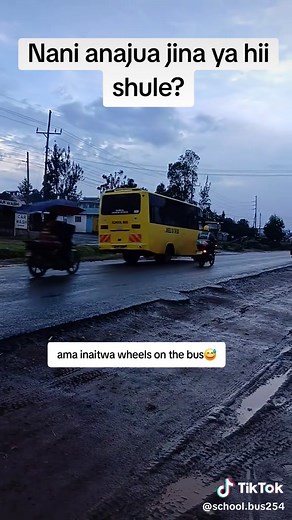 Wheels on the Bus’ on the move today 😄✨ Early morning smiles and school day energy 🎒🌅 These little rides carry big dreams 🇰🇪 Did you ever ride a bus like this? 👇 Tell us your school & year 💛 📘 Full content on Facebook – School Bus 254 🇰🇪 #SchoolBus254 #ShuleLife #KenyanSchools #254 #SchoolMemories