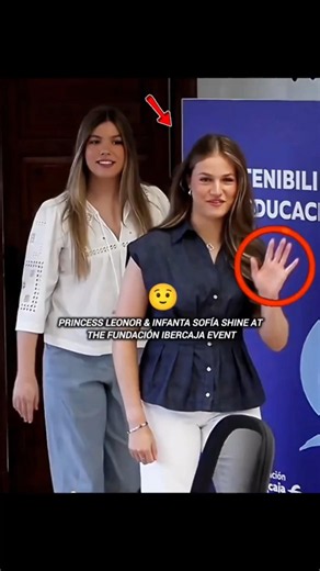 Princess Leonor & Infanta Sofía Shine at the Fundación Ibercaja Event