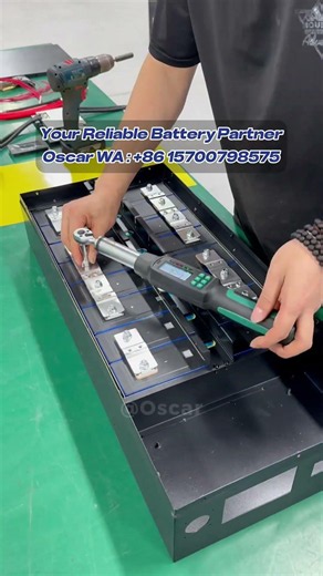 12V 356Ah Outdoor Energy Storage Battery Assembly Technology Display