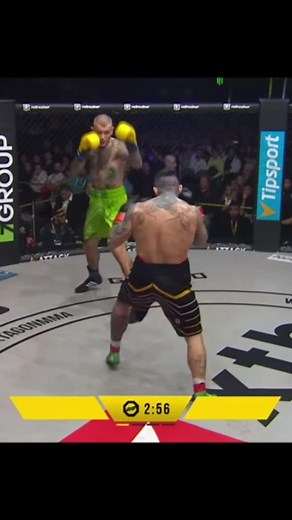 Oktagon Gábor Boráros vs Václav Baba Jaga Mikulášek #mma#boxing#box#oktagon#europe#slovakia#czech#hungary#highlight#boraros#mikulasek