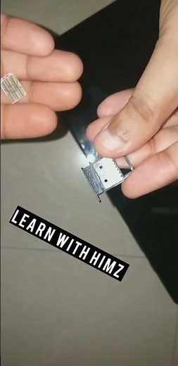 How to insert sim in tablet