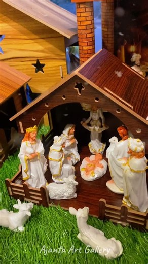 Ajanta Art Gallery on Instagram: "Nativity Set - Polymarble 3”, 5”, 6”, 9”, 12” Color & Golden Shade……….✨ . . . . .DM us on WhatsApp : 9745006459/ 9745006454 . . . . . . .#keralachristmas #keralabusiness #keralastartup #madeinindia #indianchristmas #keralasellers #onlineshoppingindia #polymarble #polymarblestatue #nativityfigurines #cribfigurines #christmascrib #nativitycollection #christmasstatues #nativityset #cribset #christmasdecor #christmasvibes #christmasreels #festivedecor #homedecor #re