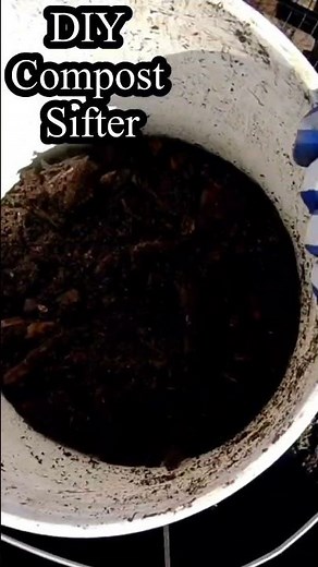 DIY Compost Sifter