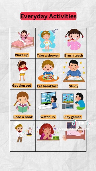 Learn English Through Everyday Activities