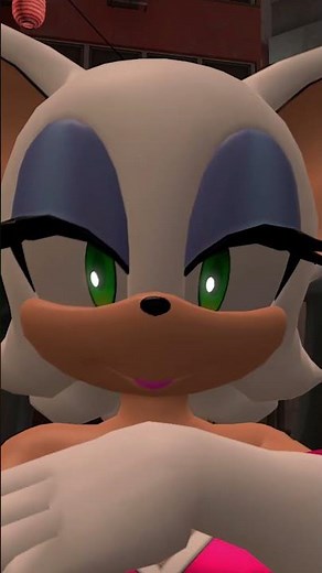 Rouge the Bat kiss You! Sonic animation Shorts Funny kiss video Random video drawer