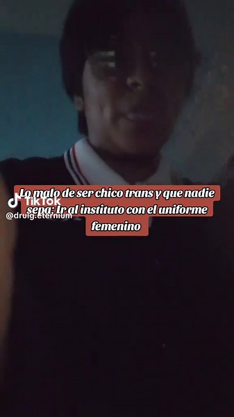 Por qué tuve que ir hoy al instituto 😒 #lgbtq #gay🏳️‍🌈 #chicotrans🏳️‍⚧️