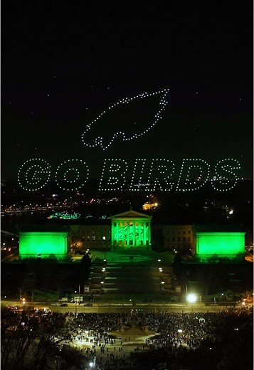 Philadelphia Eagles Drone Show Highlights