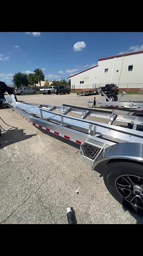 Custom boat trailer complete! Built strong, built right.  #doubleawelding #weldingart #boattrailer #welding #swfl #mobilewelding | Double A Welding & Fabrication LLC | Facebook