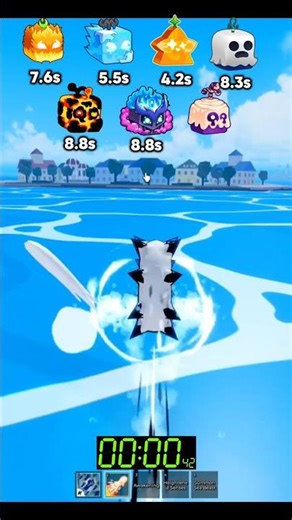 FASTEST Logia Fruit F Move in Blox Fruits?! ⚡💨