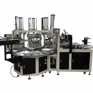 [Hot Item] 4 Color Glass Tableware Pad Printing Machine for Dinner Set