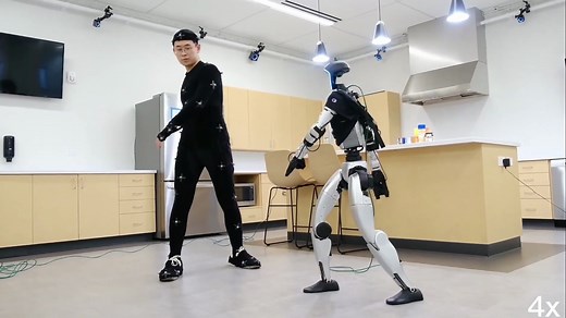 人形机器人远程遥控全身模仿系统