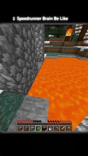 "Minecraft Speedrunner FAILS to Build Portal 😂 #Shorts"