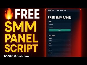🔥 Free SMM Panel Script | 100% Working | Download Now | Full Setup Guide 2025