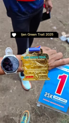 Nur Anisah on Instagram: "My first trail run race with you, Garmin Forerunner 165, bonus podium! 🙌 Race trail pertamaku dulu pakai Garmin tetapi masih belum support buat baca file dari GPX. Sedangkan untuk race trail, wajib download rute. Jadi untuk race kali ini yang pertama kali aku lakukan adalah download file GPX ke handphone, kemudian open with garmin connect app dan save, terakhir sync/connect GPX ke sportwatch. Race Trail Run jadi gak takut nyasar! Selamat mencoba. #Forerunner165 