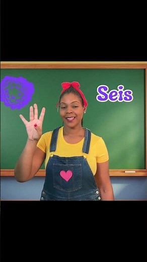 ✋ Learn Spanish Numbers 1–10 | Preschool