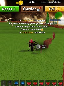 Gold seed event in grow a garden 2 #growagarden2 #roblox #fyp #robloxfyp #growagarden