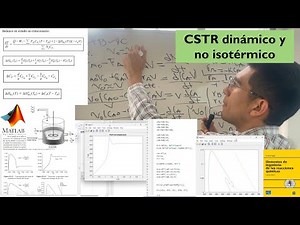 Exercise: Dynamic and non-isothermal CSTR (example 9-5 from Fogler's book)