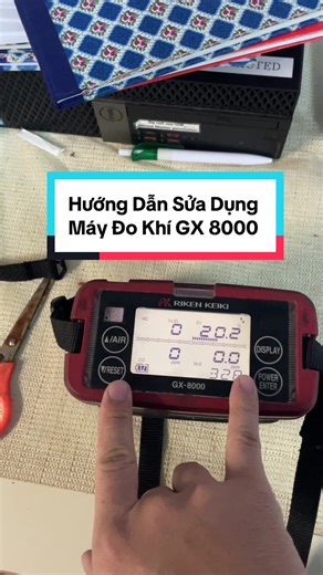 Hướng dẫn sử dụng và Calib máy đo khí GX8000 #seamanvlog #Gas #seafares #tanker #equipment