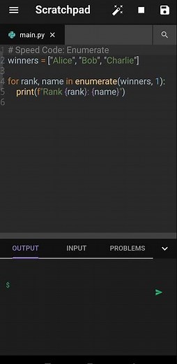 Stop Using range(len())! ⚡ Python Enumerate Hack #python #coding