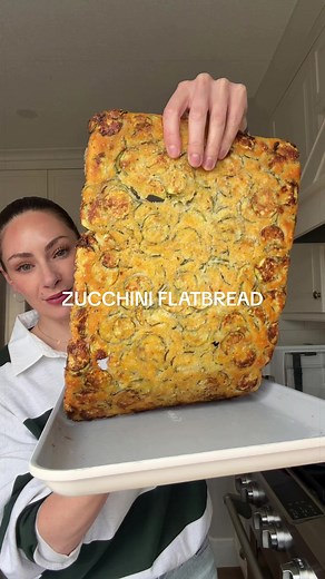 Zucchini Scarpaccia: Crispy Italian Zucchini Flatbread