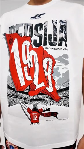 JUARAGA on Instagram: "A new Persija T-shirt built for those who carry pride in silence and passion in every step. Simple on the surface, loud in the soul. 🛒 Tersedia di: TikTok & Tokopedia Persija & Juaraga | Shopee | Persija Official Store – Plaza Festival Kuningan | Juaraga Bravery Store – Bendungan Hilir #Persija #GuePersijaGueChampion #juaraga"