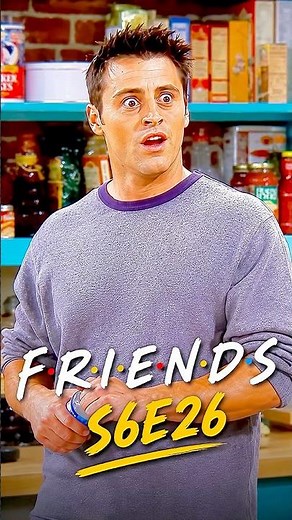 Joey Finally Admits Chandler Is the Best Roommate #viralvideo #friends