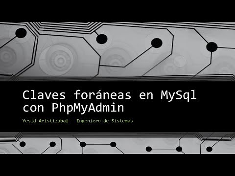 Claves foráneas en MySql con PhpMyAdmin