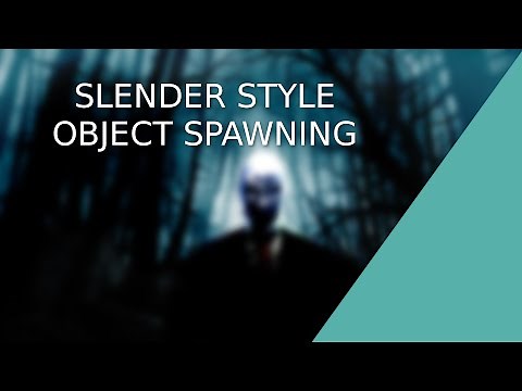 [UNITY 5] [C#] Spawning objects like in Slender!