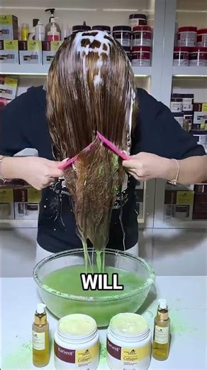 Girl’s Dramatic Hair Wash Ad