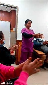 Infection control Practices training on Hand Hygiene Demonstration