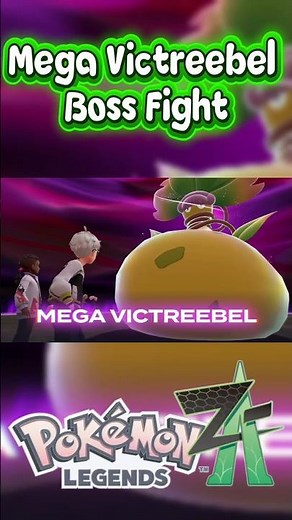 Mega Victreebel Boss Fight - Pokemon Legends: ZA
