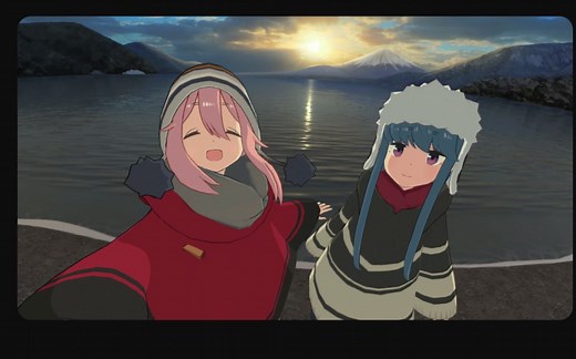 【VR】摇曳露营VR Virtual Camp ~本栖湖篇~ 【实况纯享版】