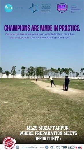 Class 10th A vs 10th B | Exciting Cricket Match at Mount Litera Zee School, Muzaffarpur 🏏