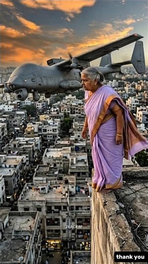 Brave Grandma Saved the Village from a Crashing Drone! 🚁😱 #shorts #montagem #storytelling